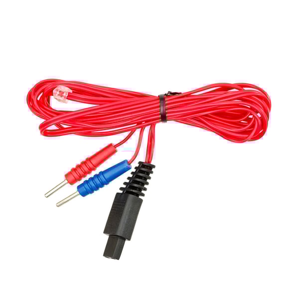 Câble avec sortie banane pour pince ou électrode